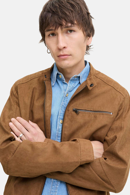 Jas (kort) bruin - PREMIUM BLUE by JACK & JONES