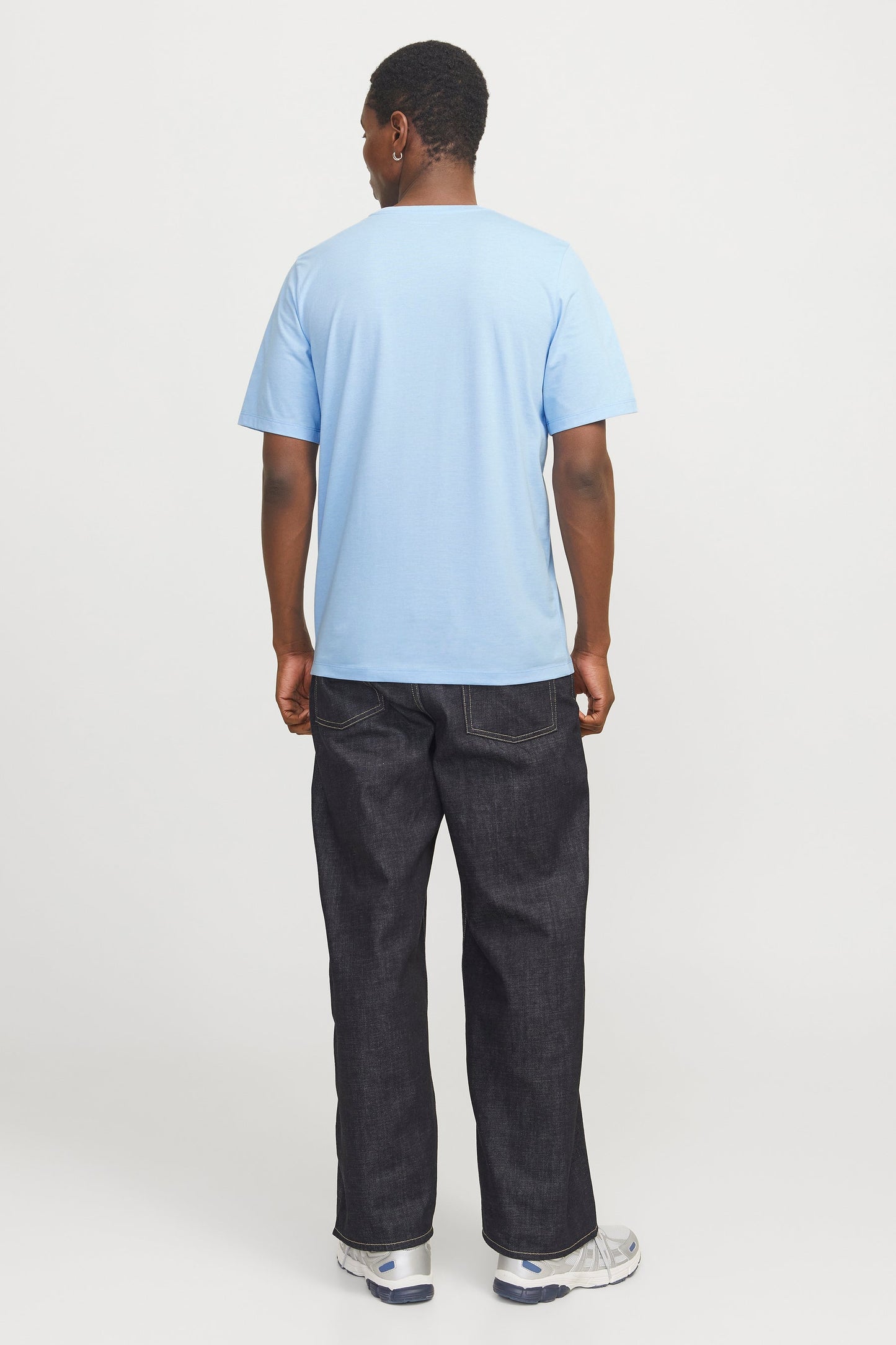Blauwe Korte Mouwen T-shirt - ORIGINALS BY JACK & JONES