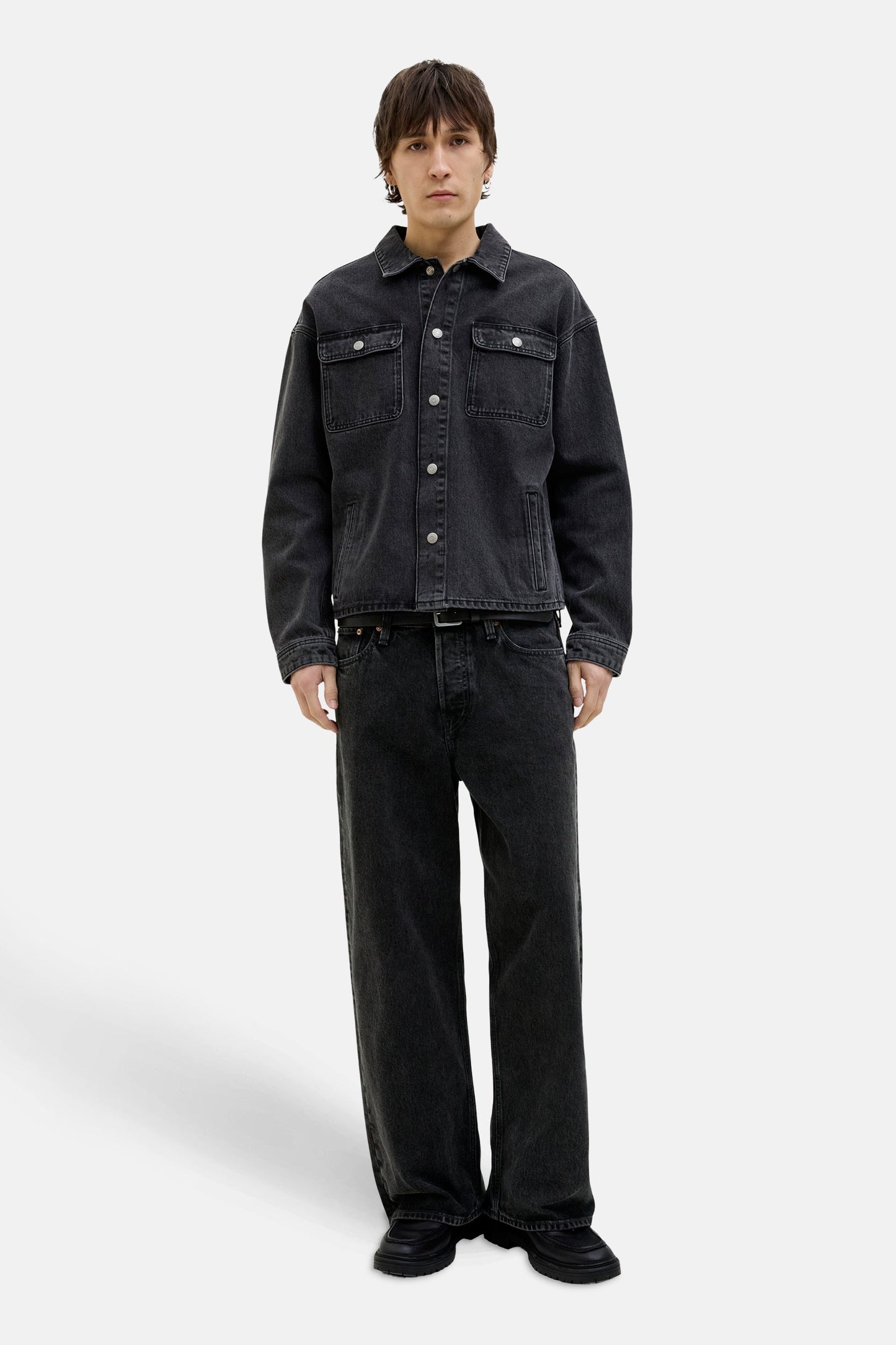 Donkergrijze Wijdvallende Jeans - JACK & JONES JEANS INTELLIGENCE
