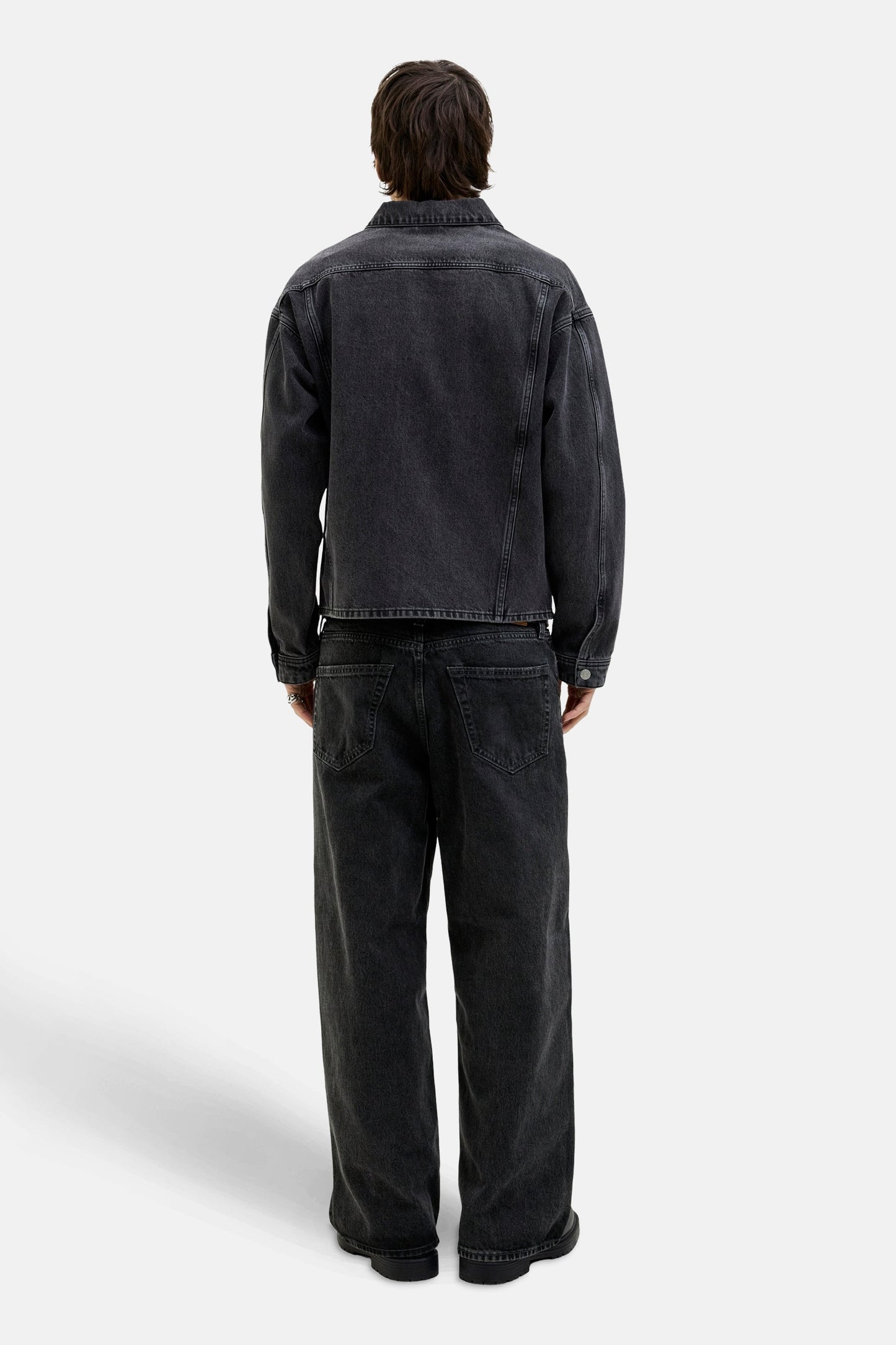 Donkergrijze Wijdvallende Jeans - JACK & JONES JEANS INTELLIGENCE