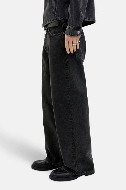 Donkergrijze Wijdvallende Jeans - JACK & JONES JEANS INTELLIGENCE