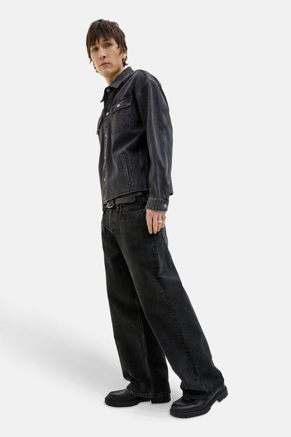 Donkergrijze Wijdvallende Jeans - JACK & JONES JEANS INTELLIGENCE