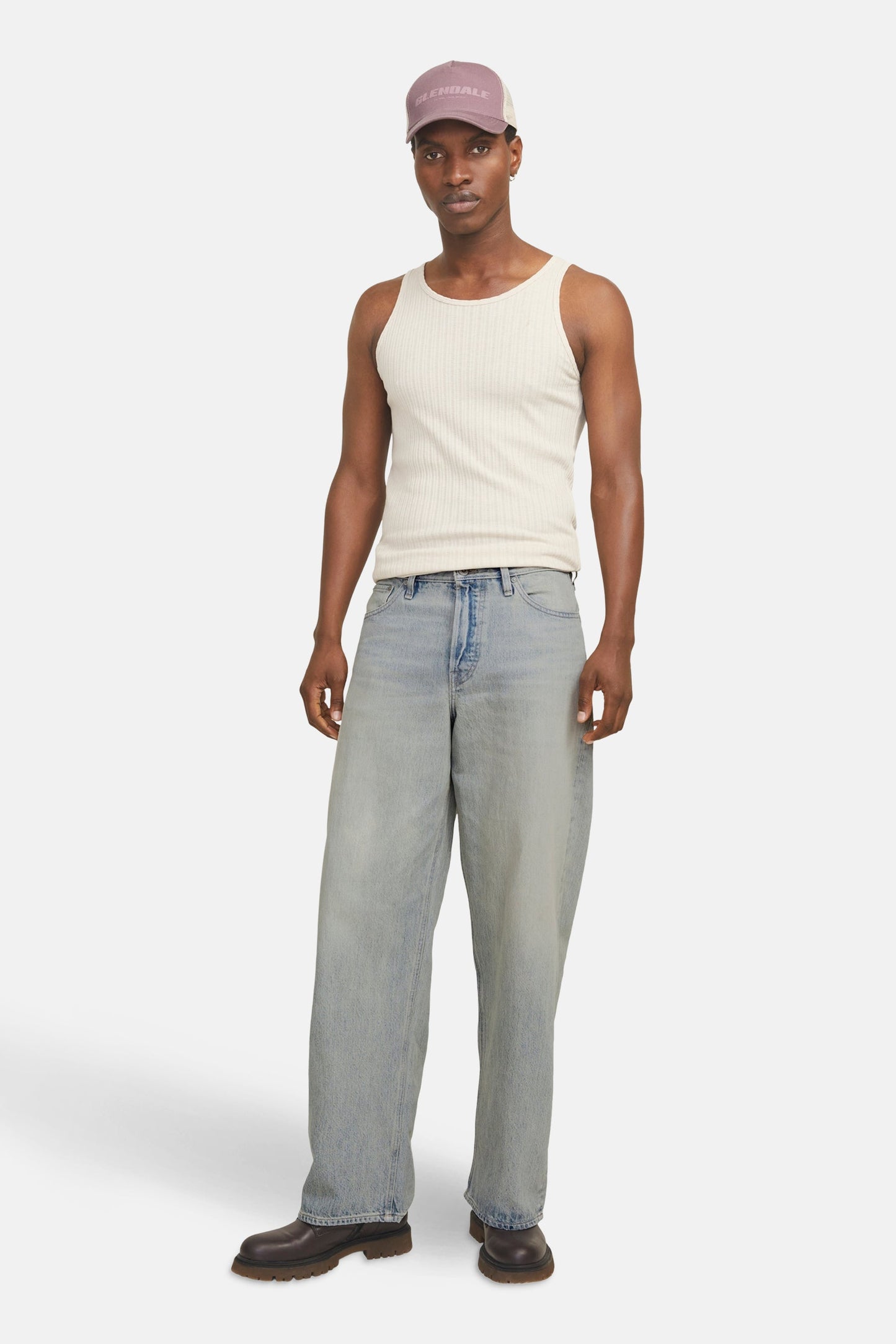 Lichte Blauw Wijdvallende Jeans - JACK & JONES JEANS INTELLIGENCE