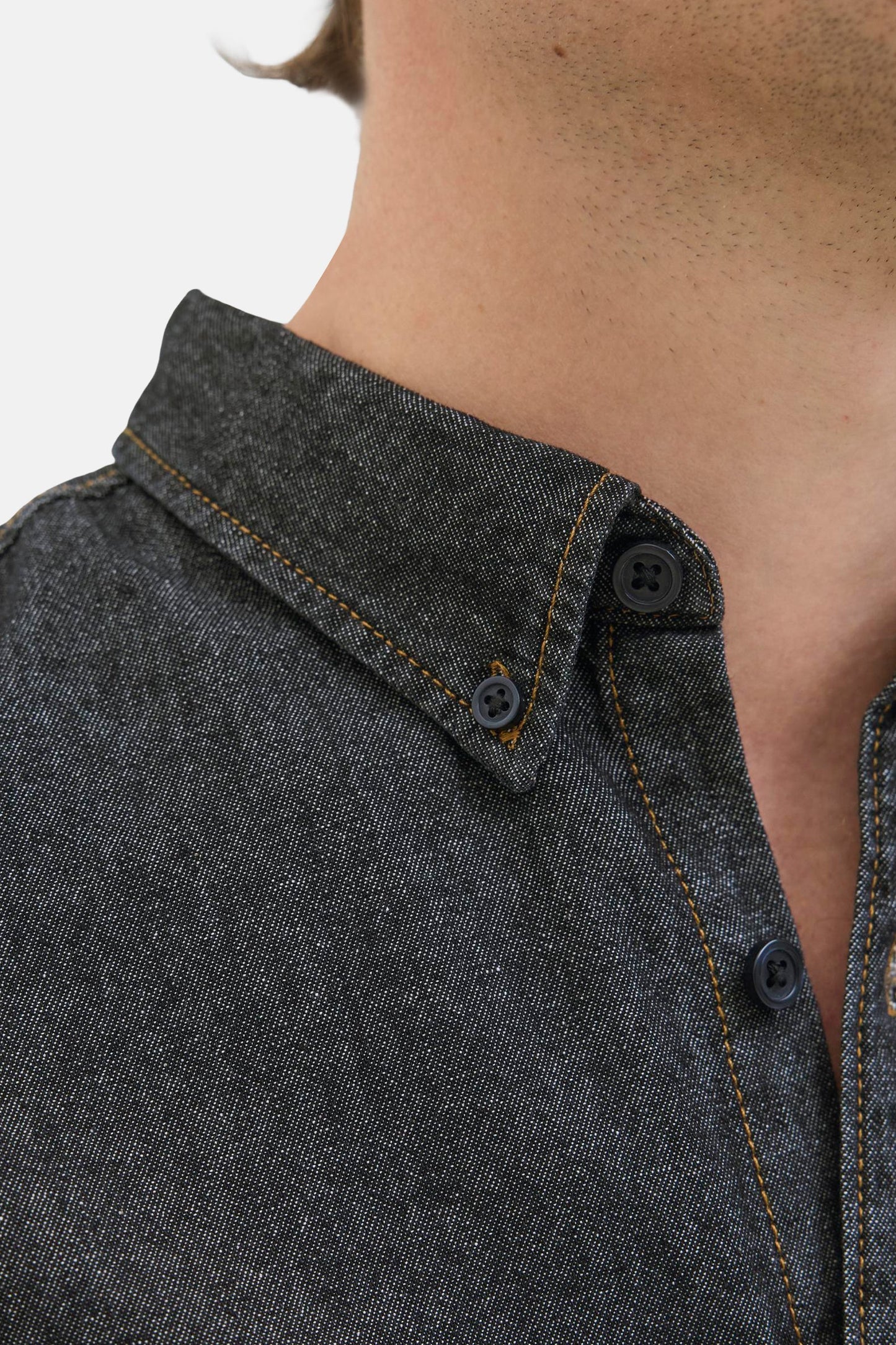 Jeanshemd zwart denim - JJREBEL