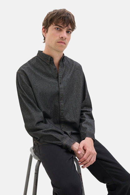 Jeanshemd zwart denim - JJREBEL