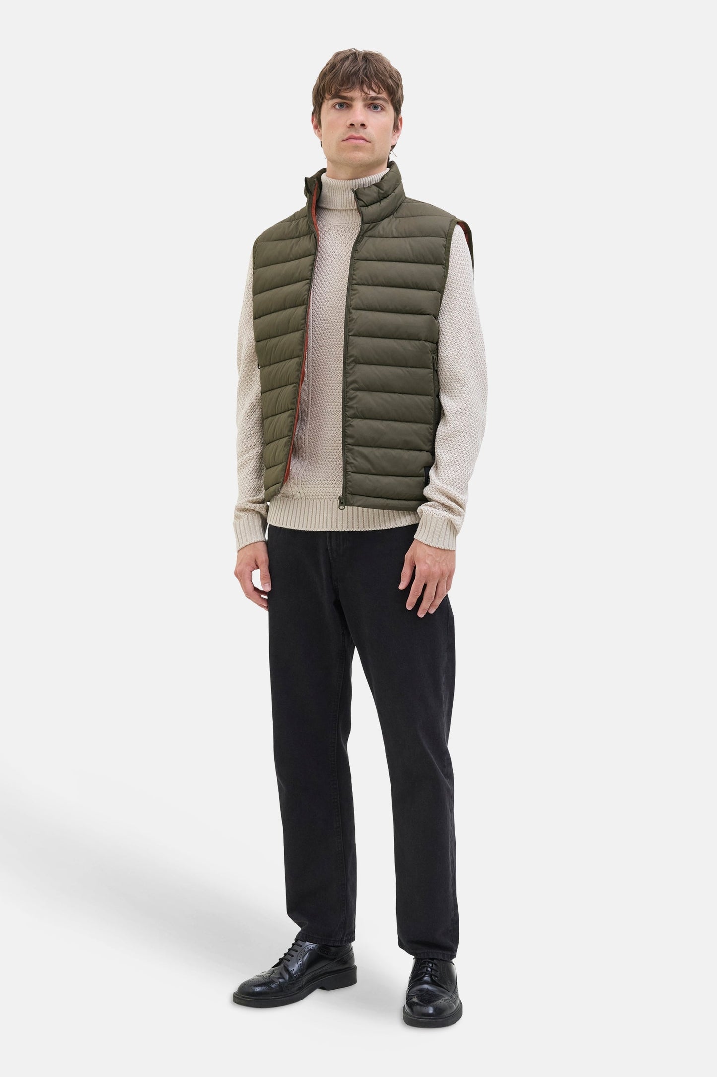 Bodywarmer groen - JJREBEL