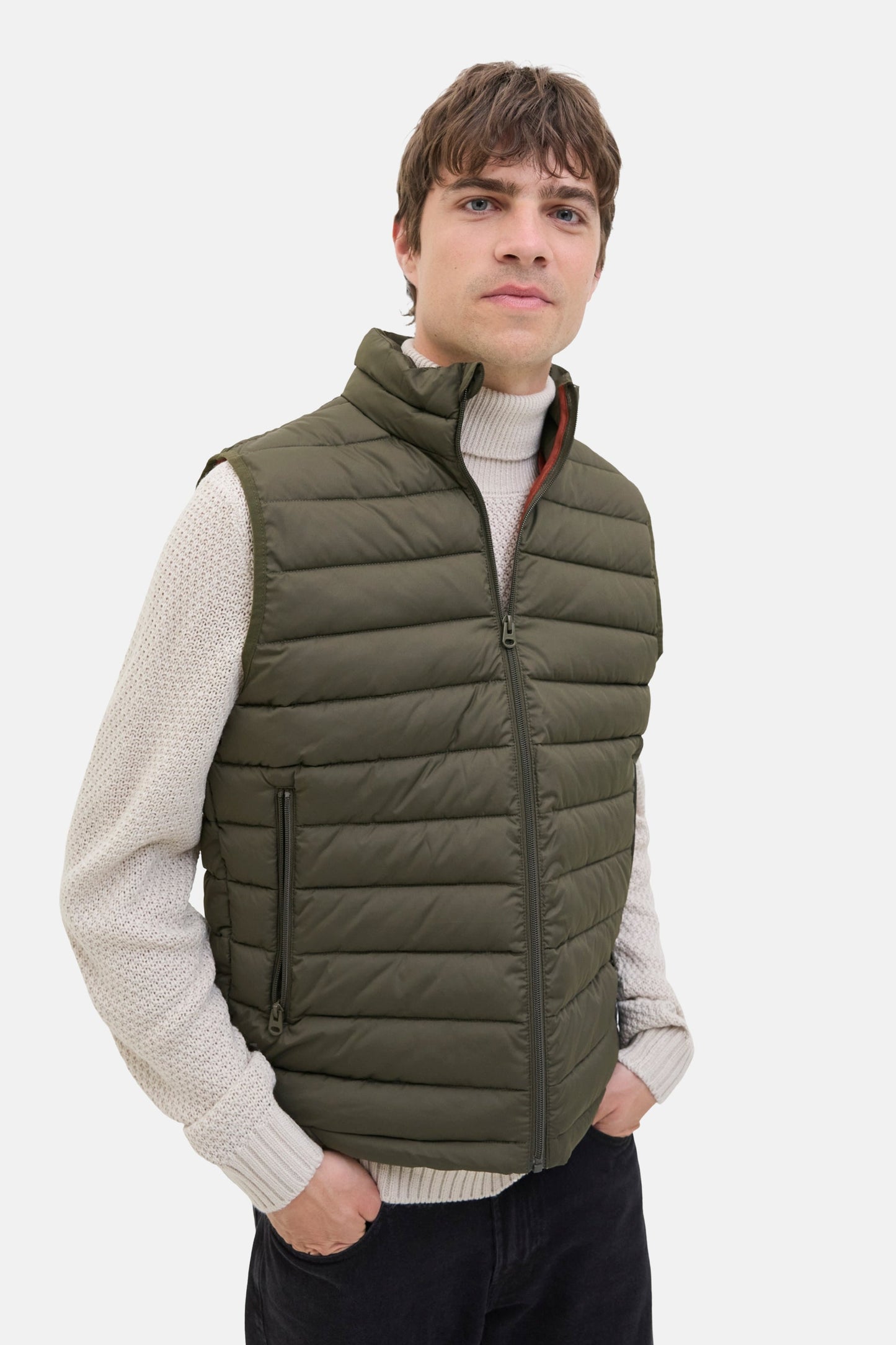 Bodywarmer groen - JJREBEL