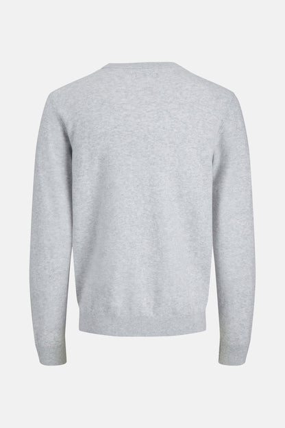 Trui met ronde hals grijs - PREMIUM by JACK & JONES