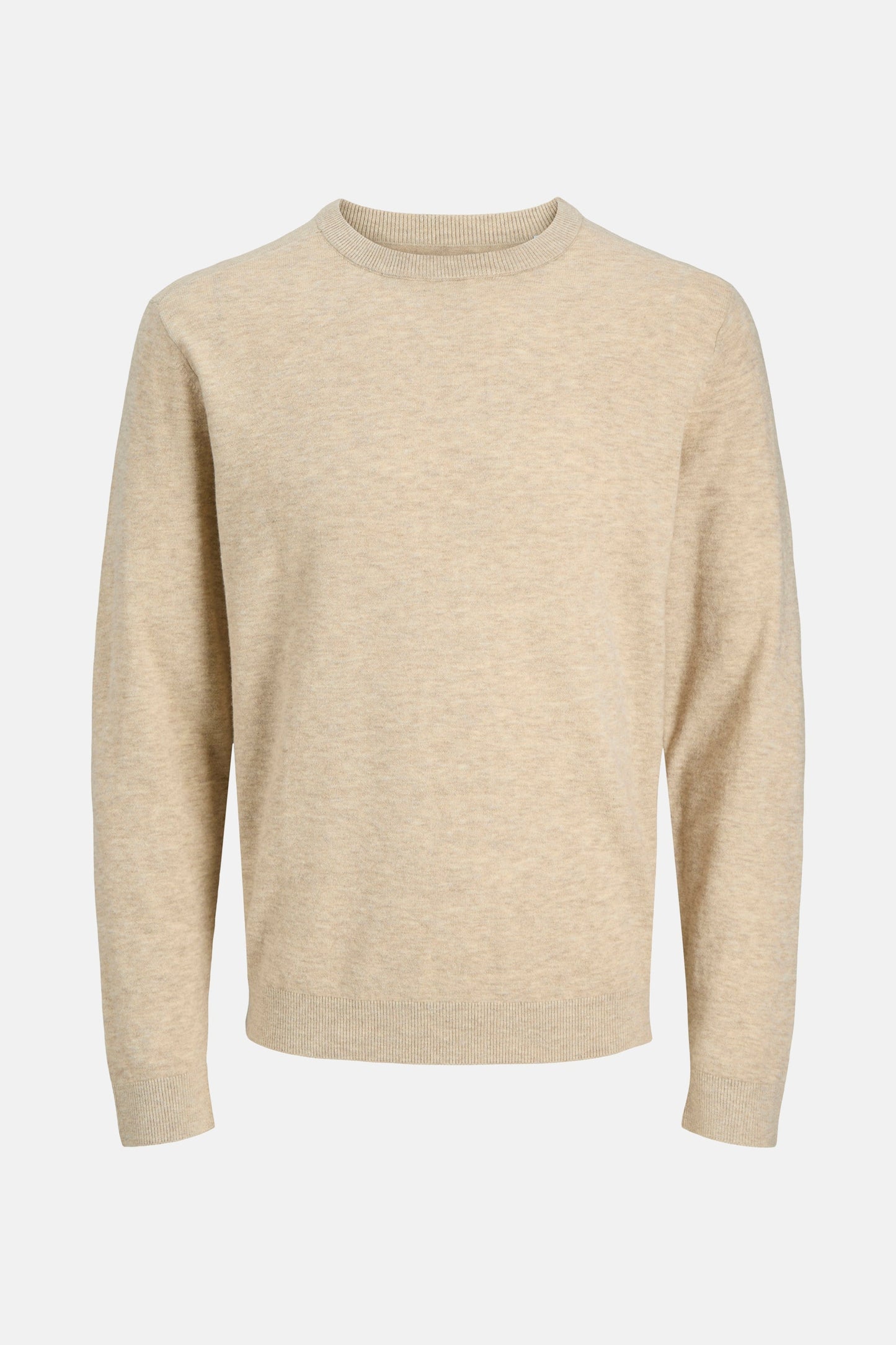 Trui met ronde hals beige - PREMIUM by JACK & JONES
