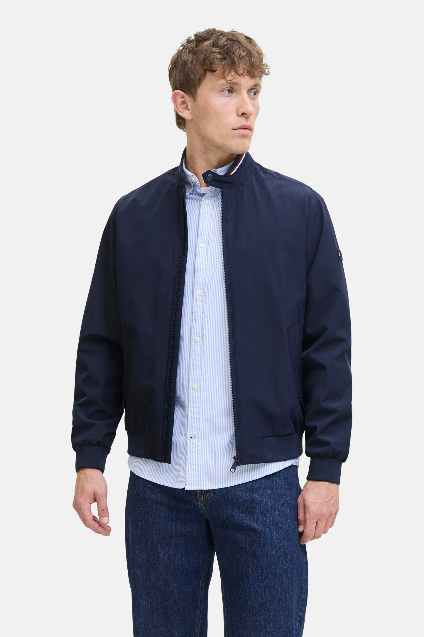 Jas (kort) blauw - ORIGINALS BY JACK & JONES