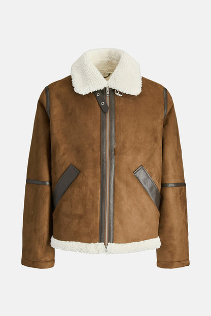Jas (kort) bruin - PREMIUM BLUE by JACK & JONES