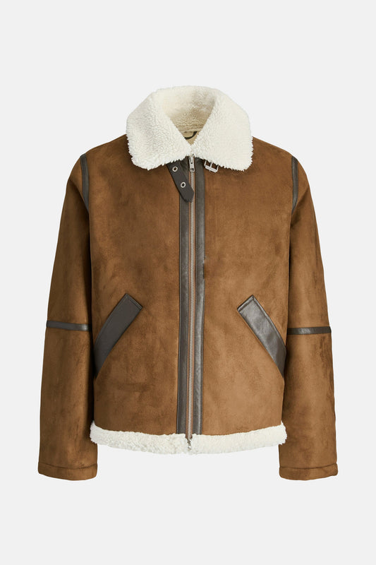 Jas (kort) bruin - PREMIUM BLUE by JACK & JONES