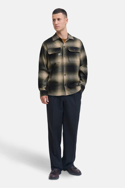 Hemd (lange mouwen) bruin - ORIGINALS BY JACK & JONES