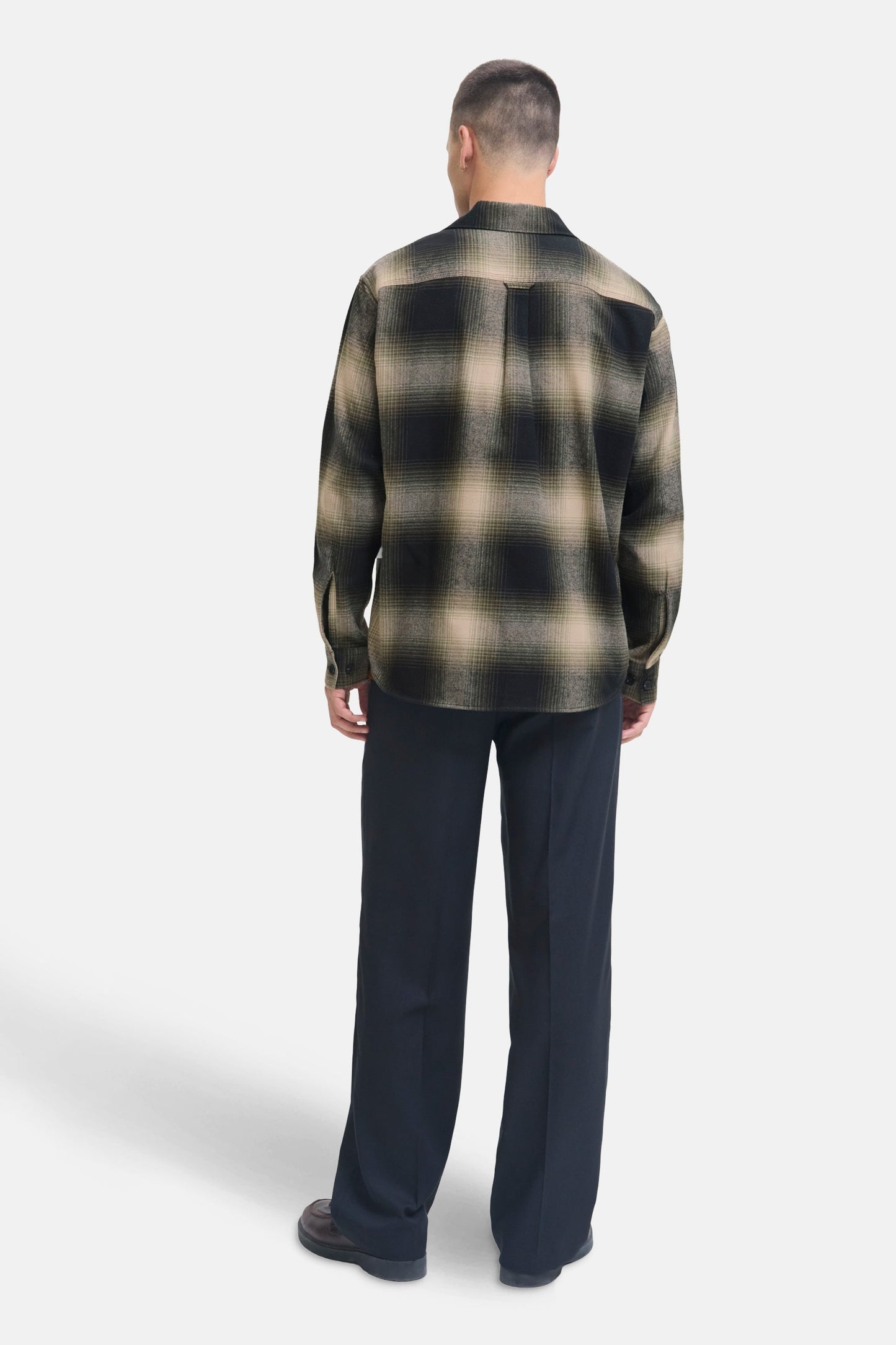 Hemd (lange mouwen) bruin - ORIGINALS BY JACK & JONES