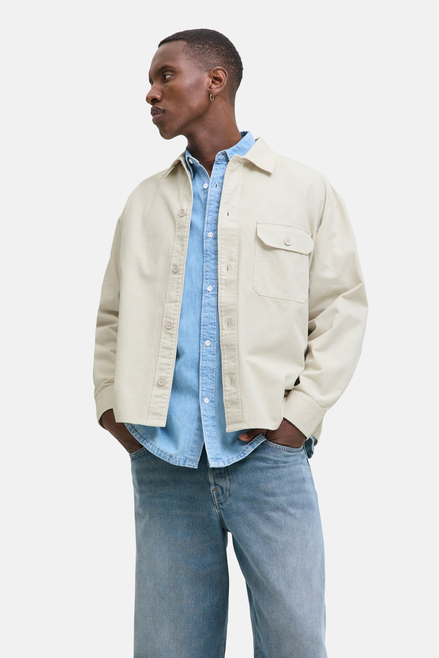 Beige Shirt