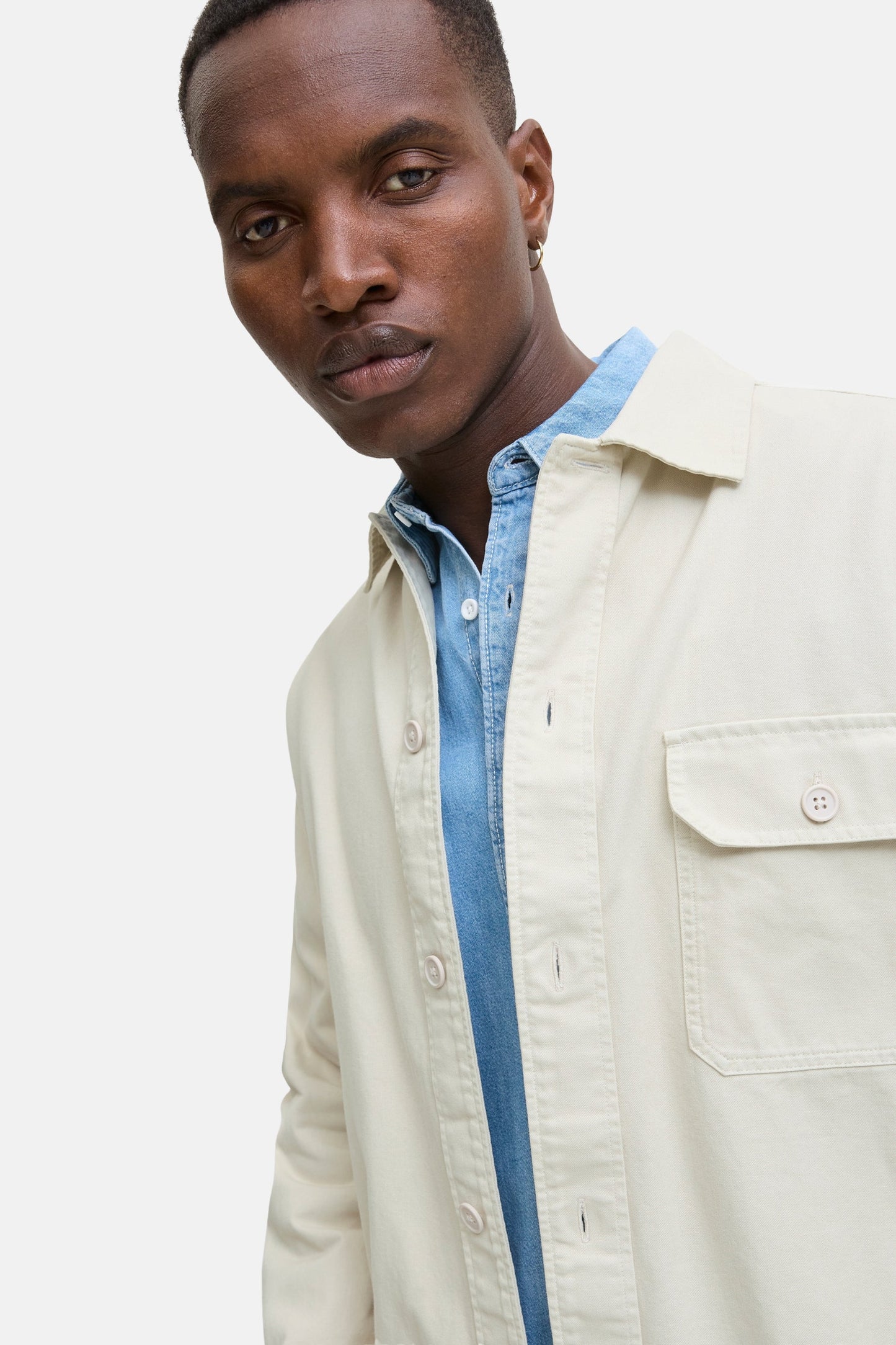 Beige Shirt