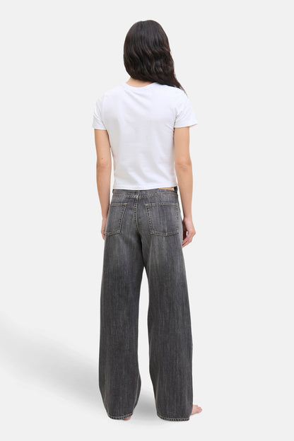 PALERMO - Donkergrijze Jeans