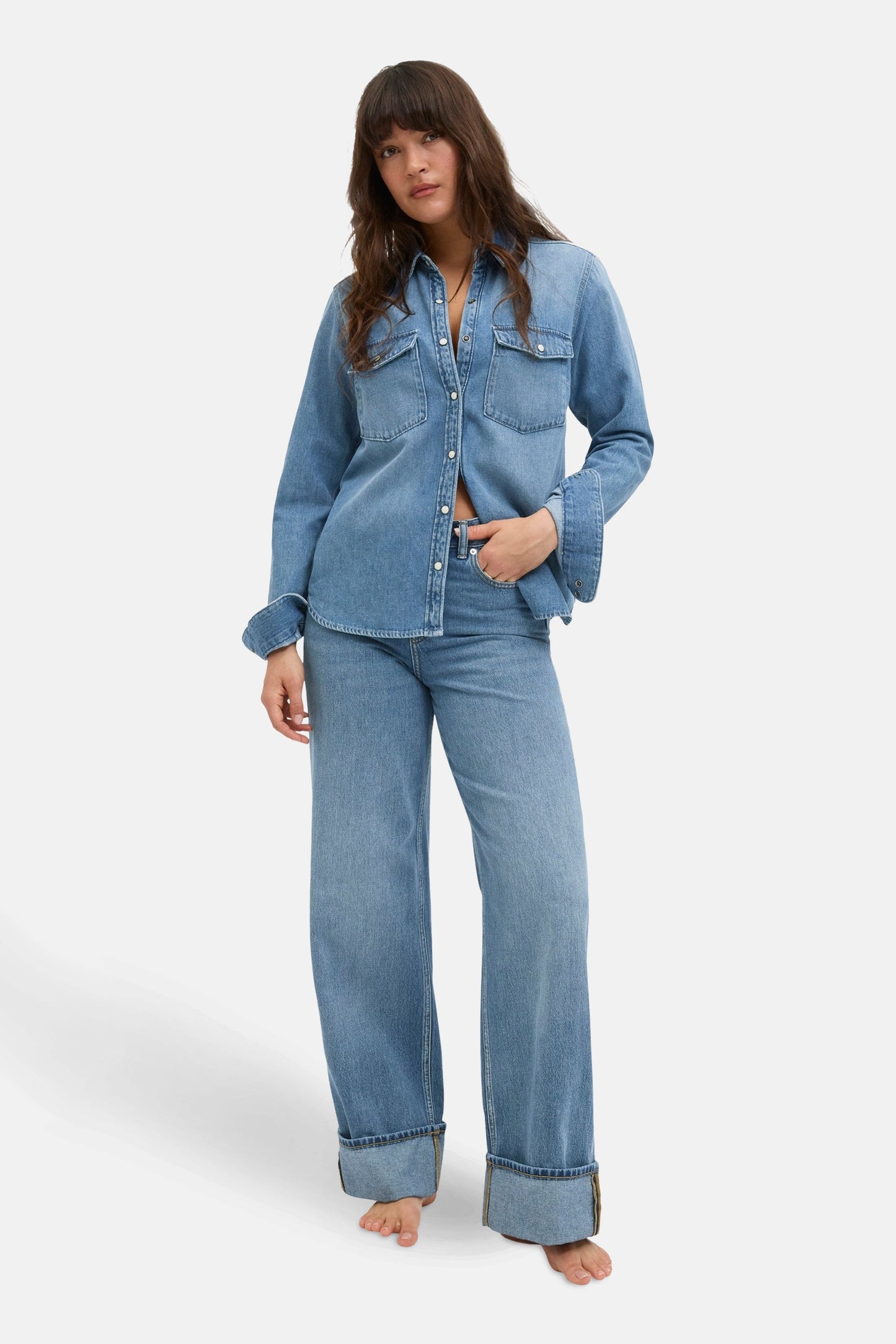 TOKYO - Lichtblauwe Denim