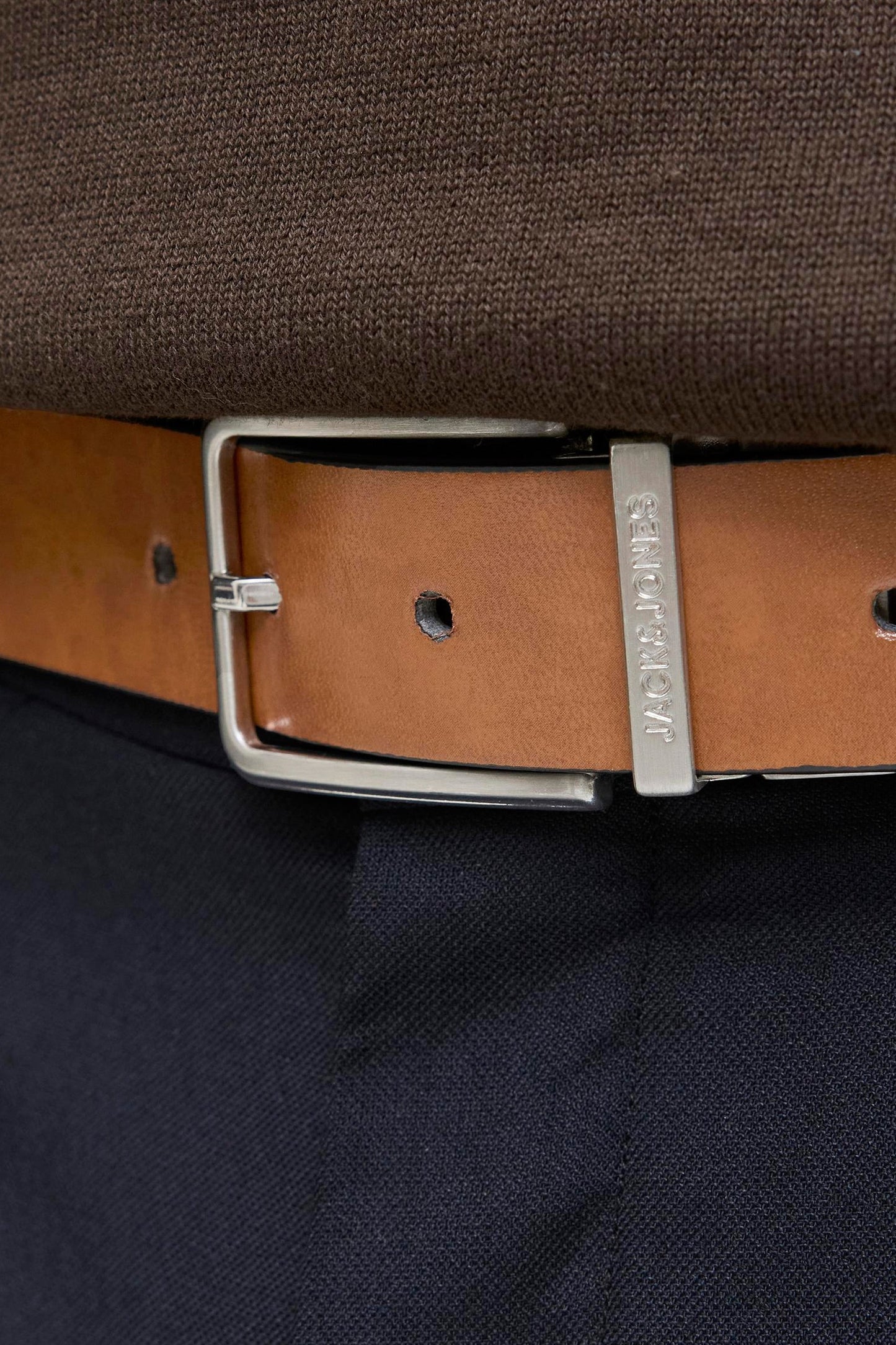 Bruine Riem - Jack & Jones Accessoires