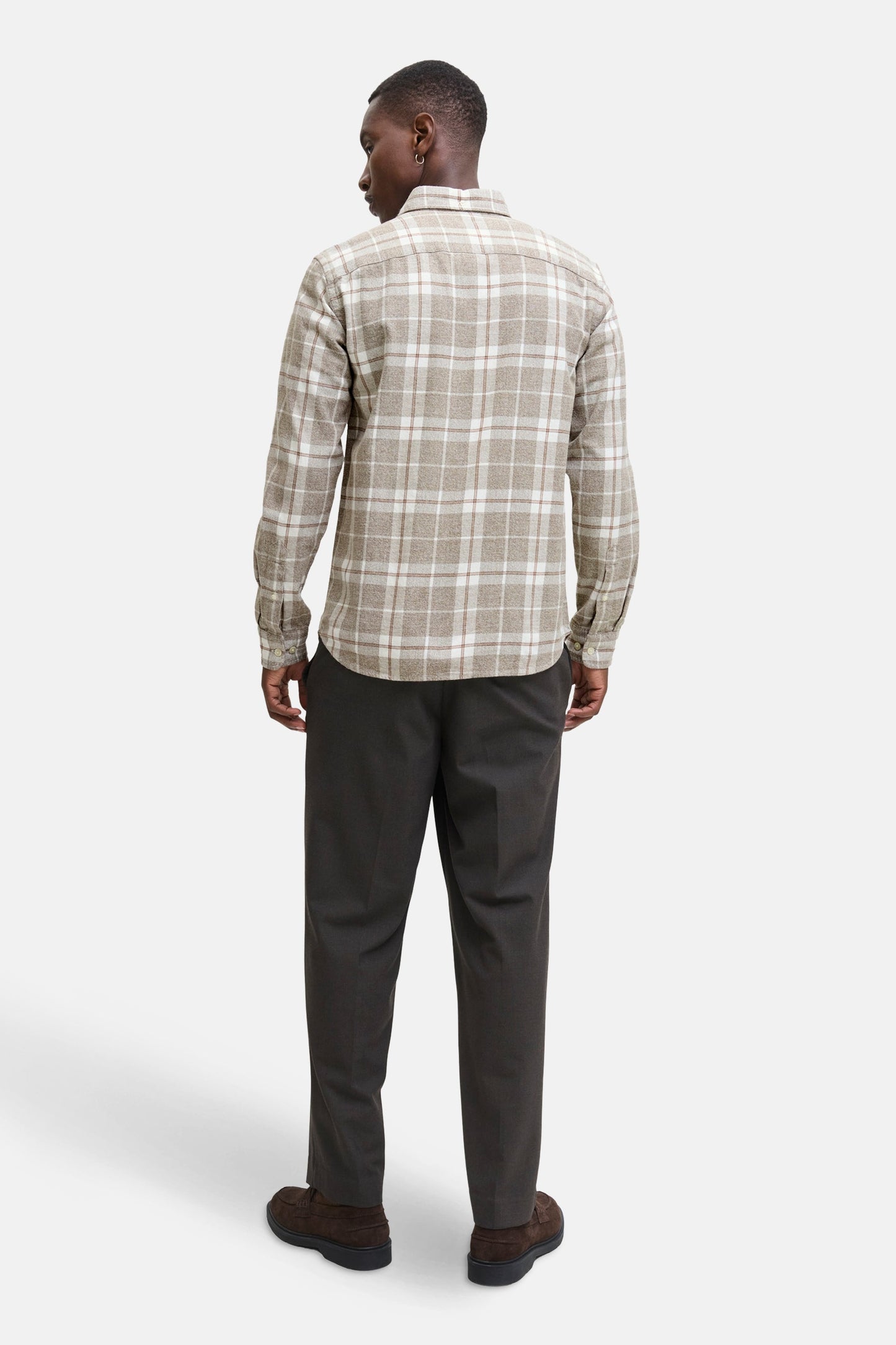 Hemd met lange mouwen - Beige