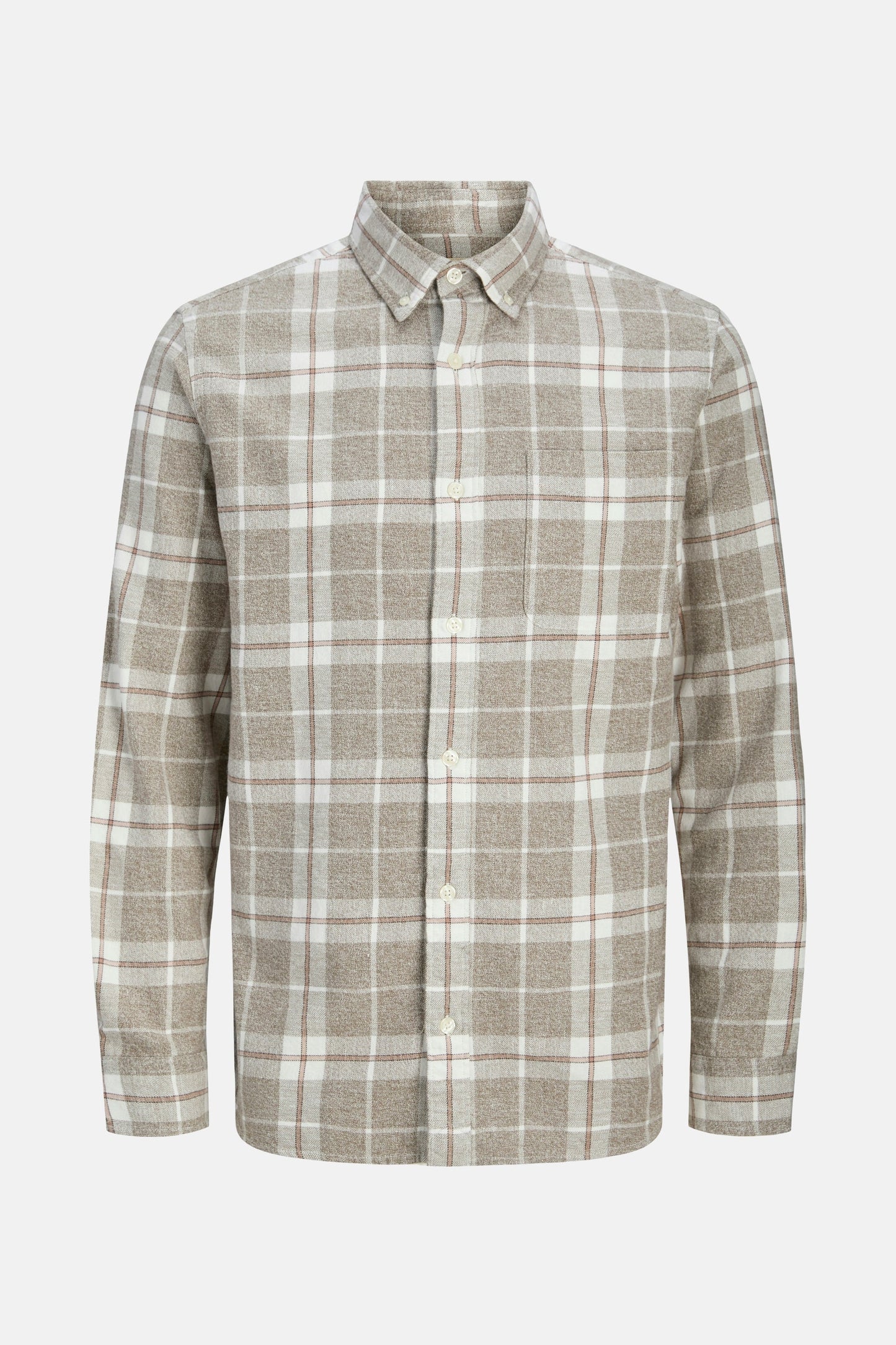Hemd met lange mouwen - Beige