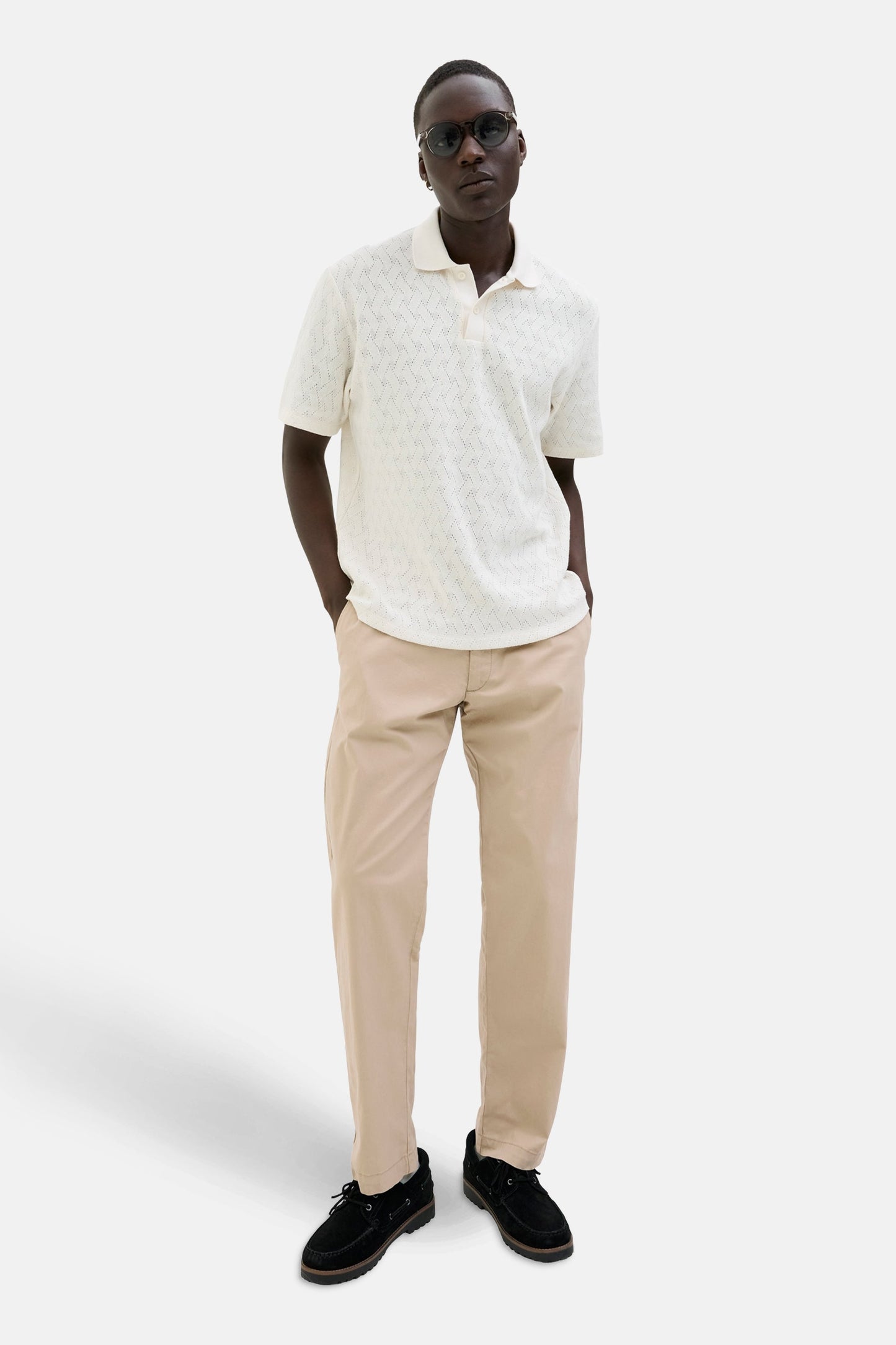 Beige Joggers