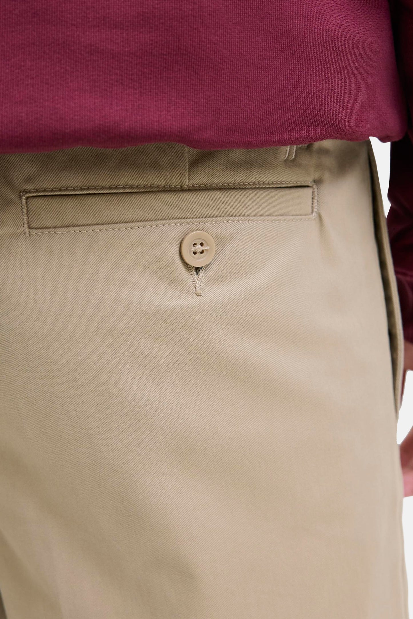 Beige Chino Pants