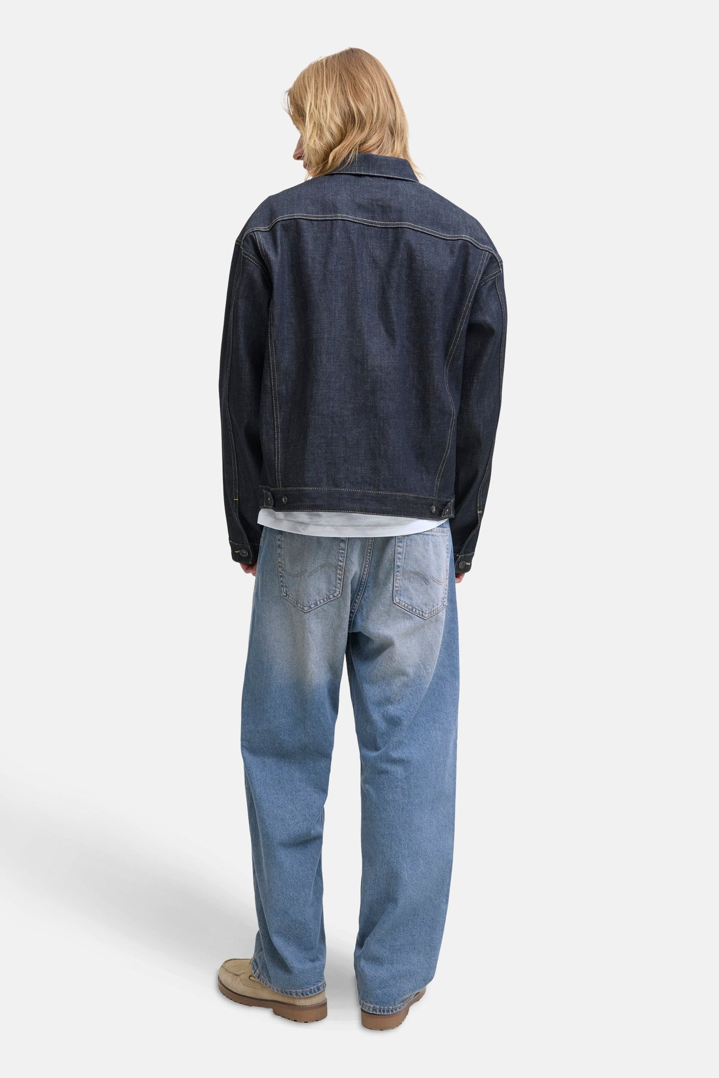 Jeans wijd middelblauwe denim - JACK & JONES JEANS INTELLIGENCE