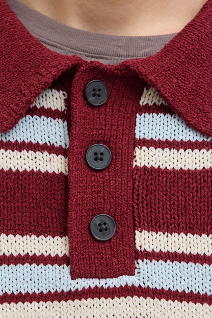 Rode V-hals Trui - ORIGINALS BY JACK & JONES