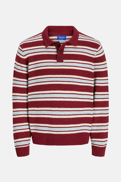 Rode V-hals Trui - ORIGINALS BY JACK & JONES
