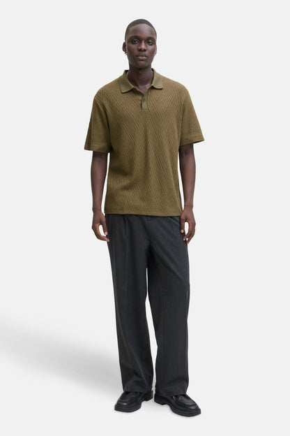 Korte Mouwen Polo - Kaki