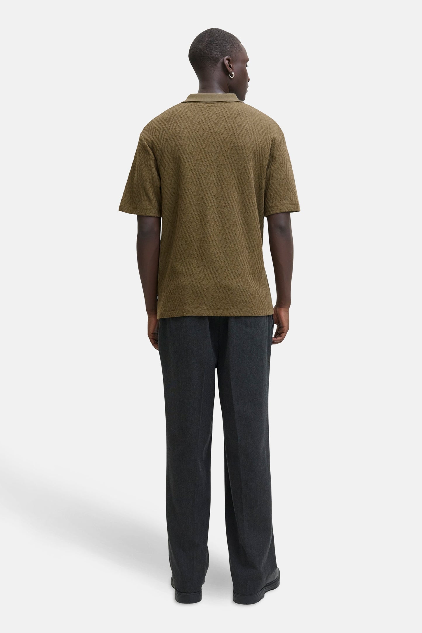 Korte Mouwen Polo - Kaki