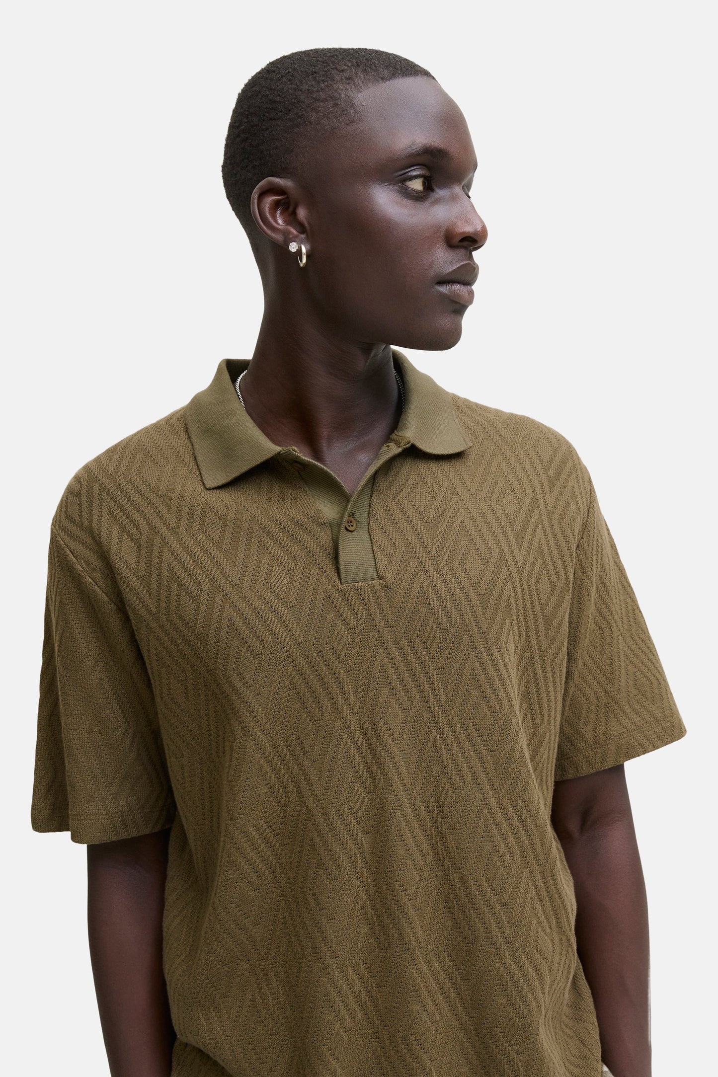 Korte Mouwen Polo - Kaki