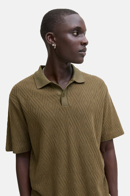 Korte Mouwen Polo - Kaki