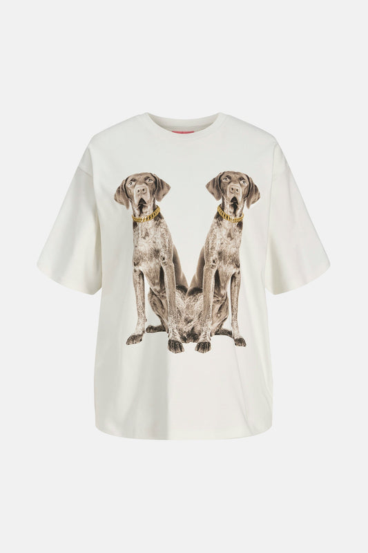 T-shirt (korte mouwen) wit - JJXX