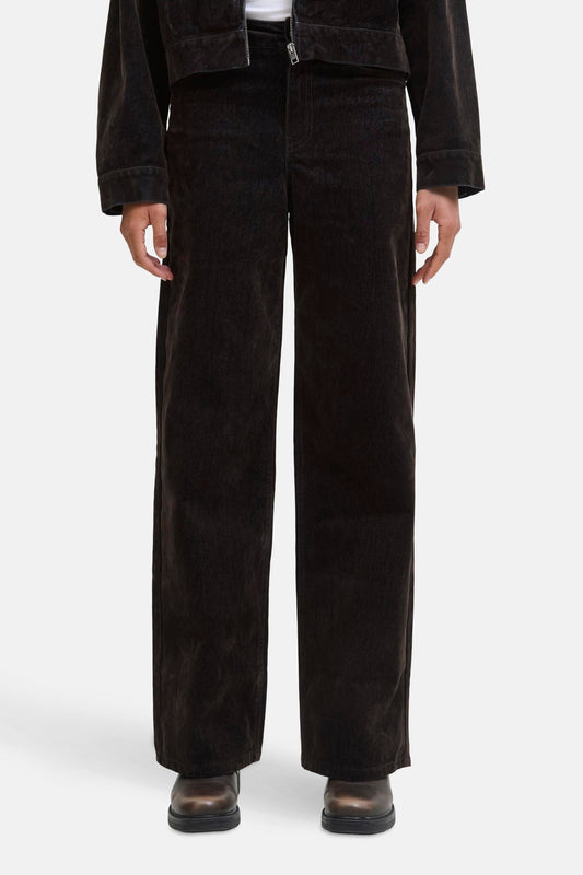 Gekleurde jeans - bruin