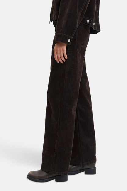 Gekleurde jeans - bruin