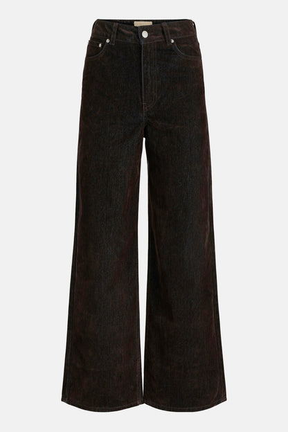 Gekleurde jeans - bruin