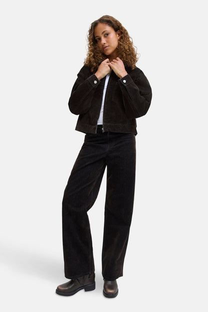 Gekleurde jeans - bruin