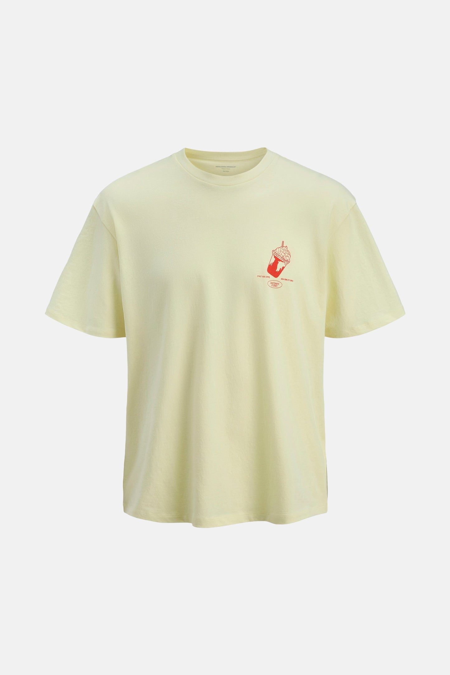 T-shirt met korte mouwen - geel