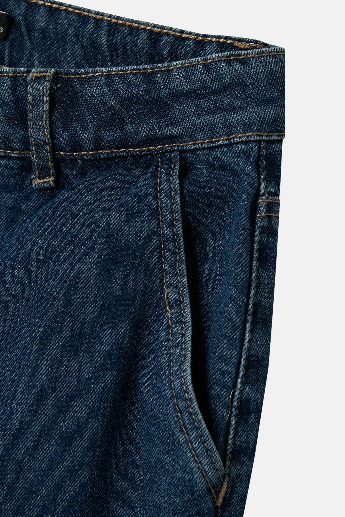 TOIZZA - Donkerblauwe Denim Jeans