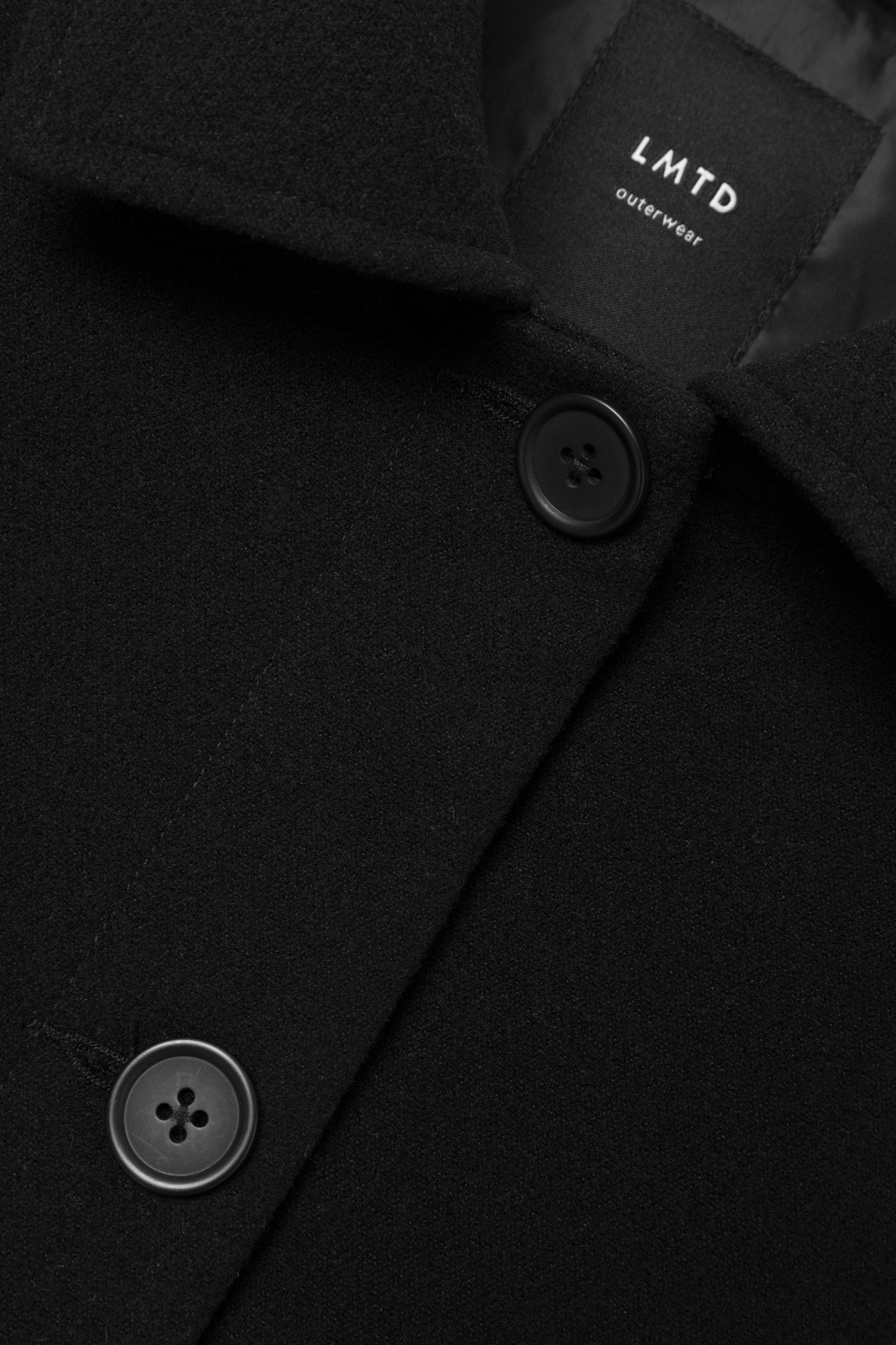 Jas - Zwarte Denim Jacket