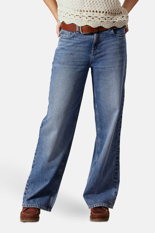 BETT - Lichtblauwe Denim