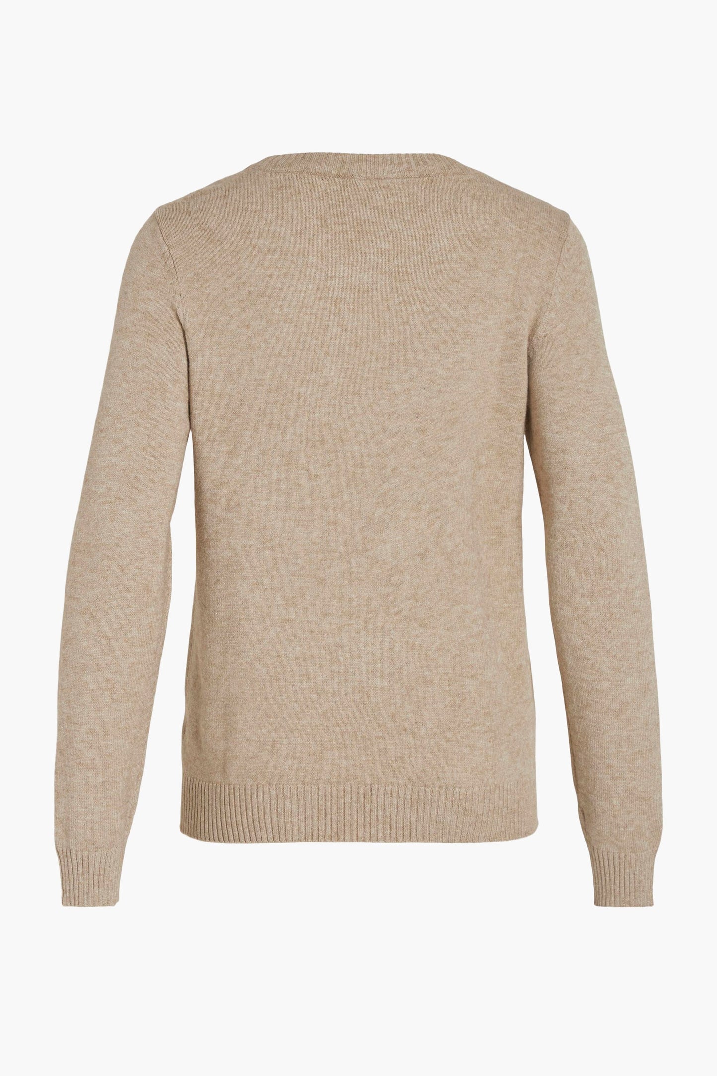 Beige Ronde Hals Trui - VILA®