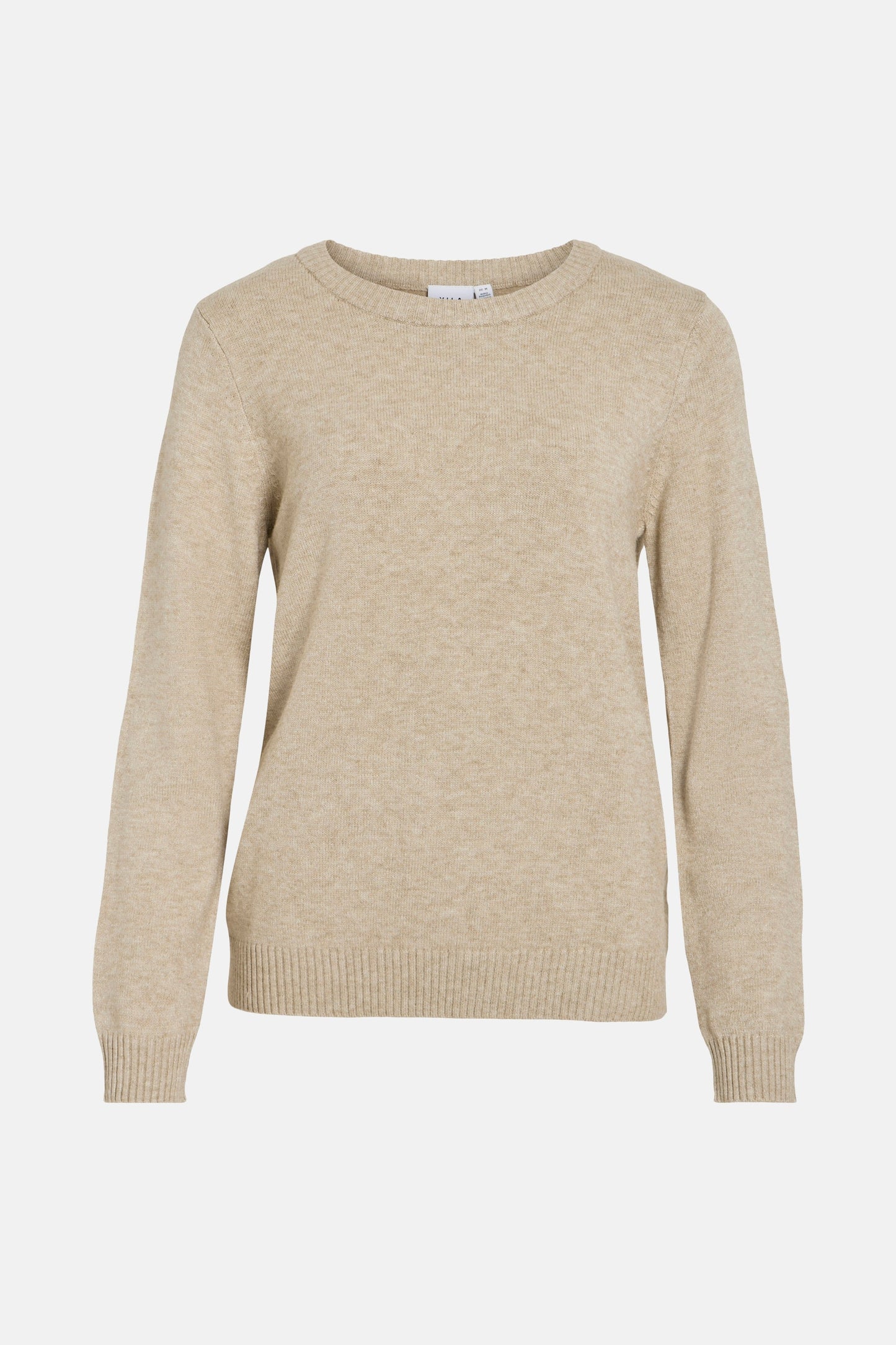 Beige Ronde Hals Trui - VILA®