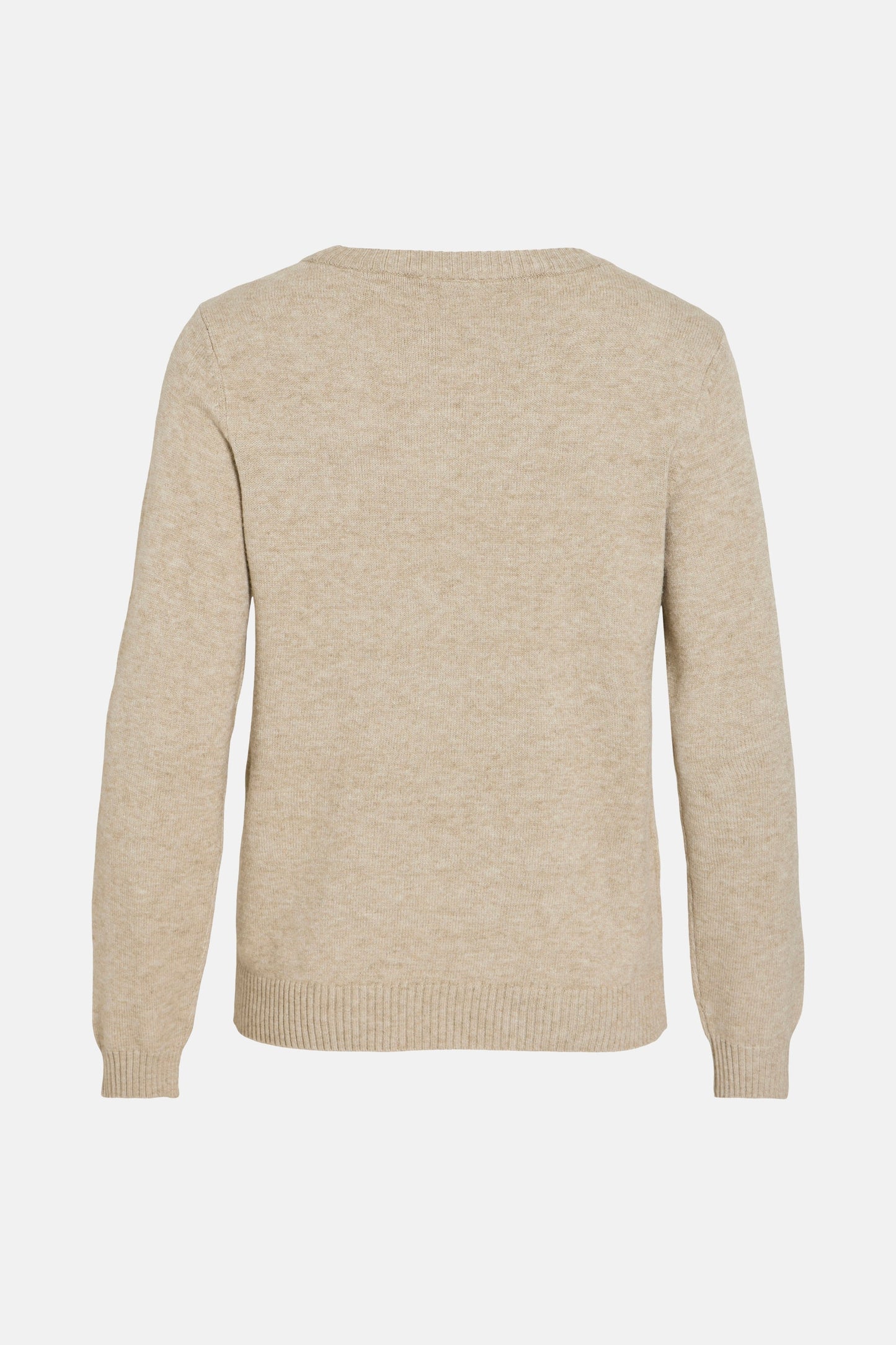 Beige Ronde Hals Trui - VILA®