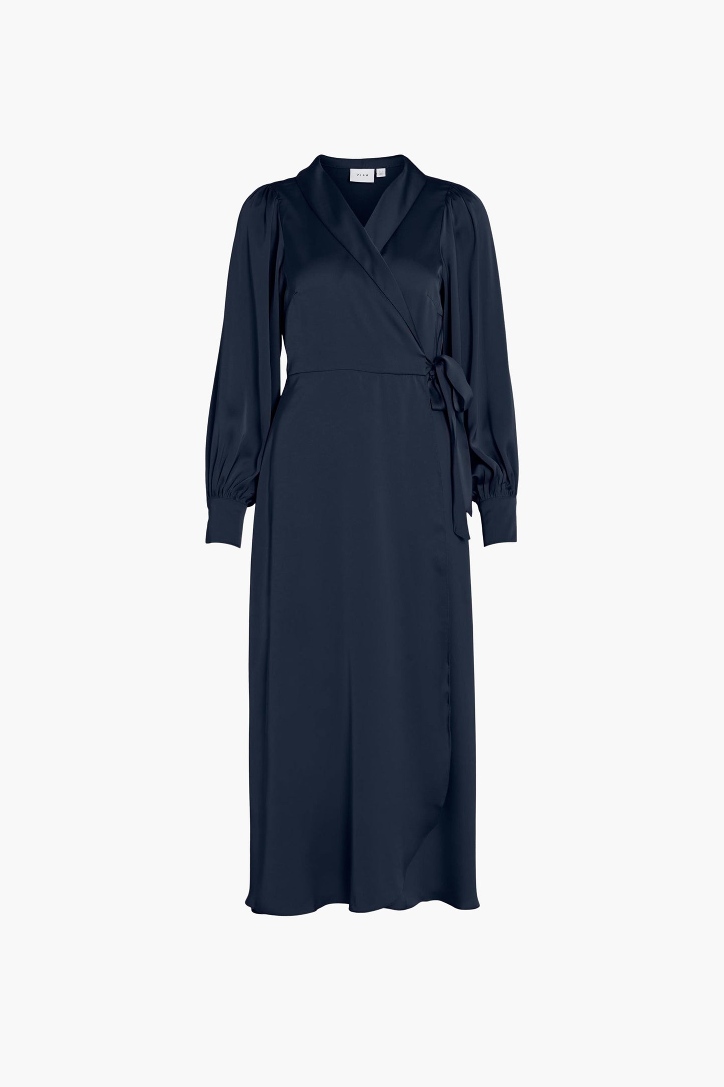 Lang Blauw Kleedje