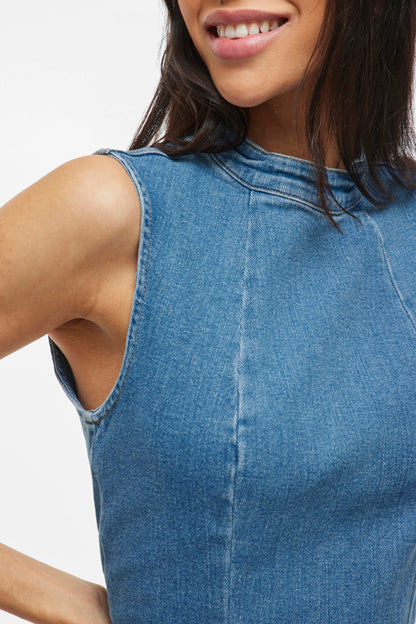 Denim Jurkje - Middenblauw