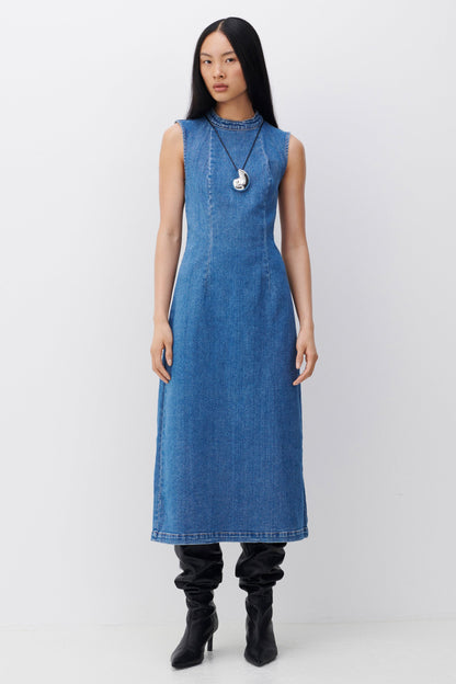 Denim Jurkje - Middenblauw
