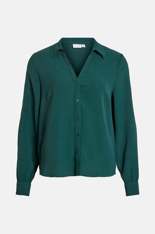 Lange Mouwen Blouse - Groen
